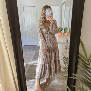 Solai Floral Printed Maxi Dress